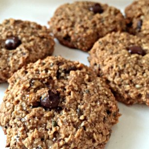 Peanut Butter Superseed Cookies